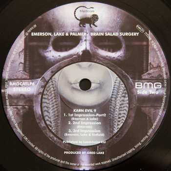 LP Emerson, Lake & Palmer: Brain Salad Surgery 5729