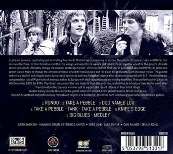 CD Emerson, Lake & Palmer: Live in Zurich 1970 429686