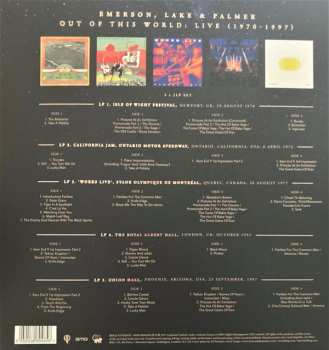 10LP/Box Set Emerson, Lake & Palmer: Out Of This World: Live (1970-1997) DLX 382403