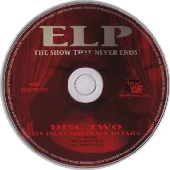 2CD Emerson, Lake & Palmer: The Show That Never Ends