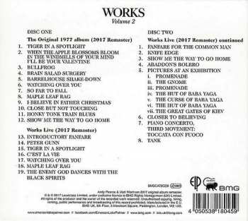 2CD Emerson, Lake & Palmer: Works Volume 2 DLX