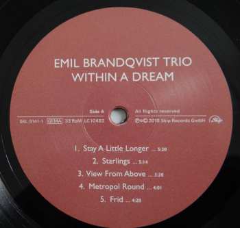 LP Emil Brandqvist Trio: Within A Dream 77499