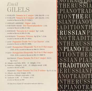 CD Emil Gilels: The Russian Piano Tradition - The Neuhaus School 321486