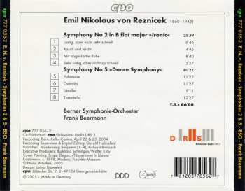 CD Emil Nikolaus Von Reznicek: Symphonies 2 & 5 113351