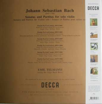 3LP/Box Set Emil Telmányi: Three Sonatas And Three Partitas For Unaccompanied Violin 375159