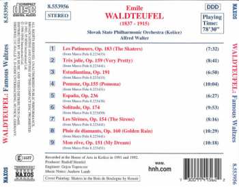 CD Emil Waldteufel: Famous Waltzes (Les Patineurs, Estudiantina, Les Sirènes And Others) 285297