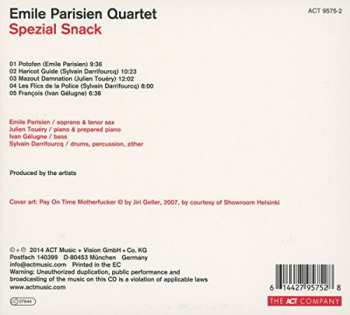 CD Emile Parisien Quartet: Spezial Snack 96691