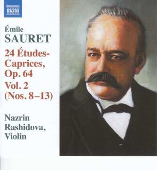 Album Émile Sauret: 24 Etudes-caprices Op.64 Vol.2