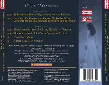2CD Emilie Mayer: Symphonie No. 4 - Piano Concerto - String Quartet - Piano Sonata 281975