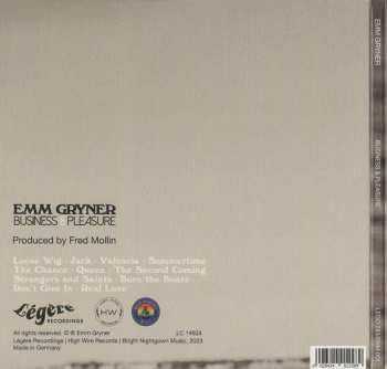 CD Emm Gryner: Business & Pleasure 455465