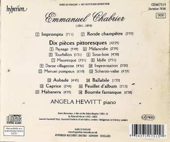 CD Emmanuel Chabrier: Piano Music 365121