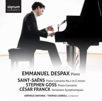 Album Emmanuel Despax: Saint-Saëns - Goss - Franck