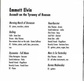 CD Emmett Elvin: Assault On The Tyranny Of Reason 241467