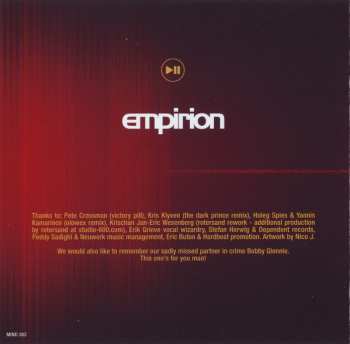 CD Empirion: I Am Electronic / Red Noise 266068