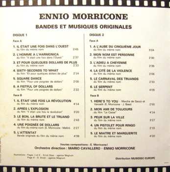 2LP Ennio Morricone: Bandes Et Musiques Originales 543048