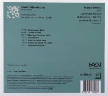 CD Ennio Morricone: Cinema Suites For Violin And Orchestra 309695