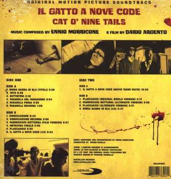 2LP Ennio Morricone: Il Gatto A Nove Code - Original Motion Picture Soundtrack DLX | LTD | CLR 399247
