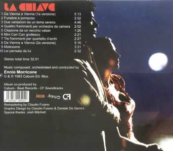 CD Ennio Morricone: La Chiave  LTD 287941