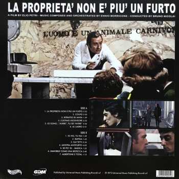 LP Ennio Morricone: La Proprieta' Non E' Piu' Un Furto (Colonna Sonora Originale Del Film) 129994
