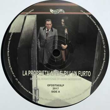 LP Ennio Morricone: La Proprieta' Non E' Piu' Un Furto (Colonna Sonora Originale Del Film) 129994