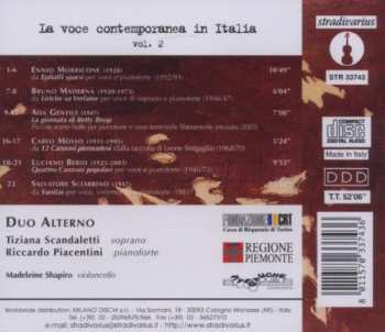 CD Ennio Morricone: La Voce Contemporanea In Italia Vol. 2 321219