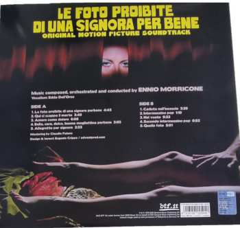 LP Ennio Morricone: Le Foto Proibite Di Una Signora Per Bene (Original Motion Picture Soundtrack) CLR | LTD 480887