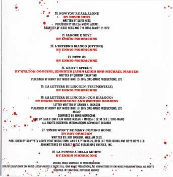 CD Ennio Morricone: Quentin Tarantino's The H8ful Eight 15462