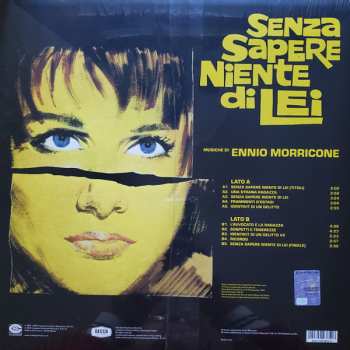 LP Ennio Morricone: Senza Sapere Niente Di Lei (Original Motion Picture Soundtrack) LTD | CLR 442376
