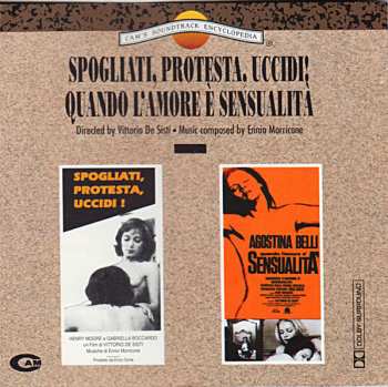 Album Ennio Morricone: Spogliati, Protesta, Uccidi! / Quando L'Amore è Sensualità