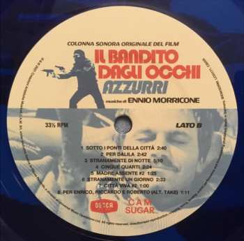LP Ennio Morricone: (Colonna Sonora Originale Del Film) Il Bandito Dagli Occhi Azzurri LTD | CLR 400128