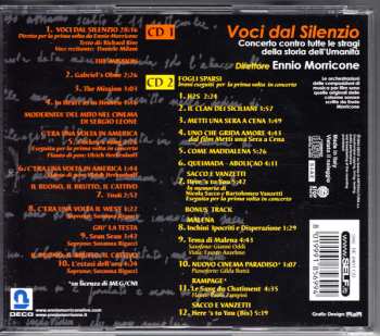 2CD Ennio Morricone: Voci Dal Silenzio Presenta Ennio Morricone - Golden Times (Concerto Dell'11 Settembre Contro Tutte Le Stragi Della Storia Dell' Umanità) 527860