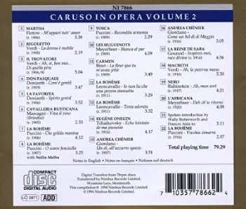 CD Enrico Caruso: Caruso In Opera Volume 2 340821