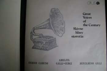 3LP/Box Set Enrico Caruso: Great Voices Of The Century (3xLP + BOX + INSERT) 276560