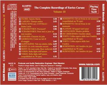 CD Enrico Caruso: The Complete Recordings Volume 10 332499