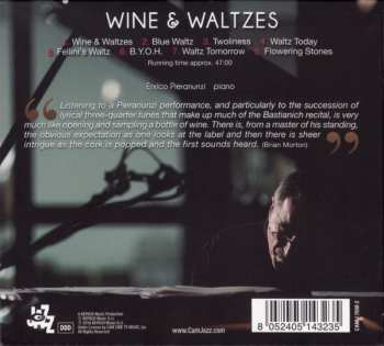 CD Enrico Pieranunzi: Wine & Waltzes 530949