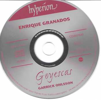 CD Enrique Granados: Goyescas 333302
