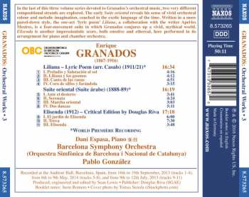 CD Enrique Granados: Orchestral Works • 3 322764