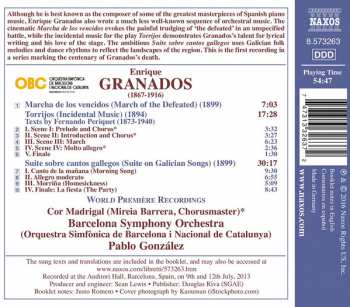 CD Enrique Granados: Orchestral Works, Vol. 1 - Suite Sobre Cantos Gallegos / Torrijos  345647