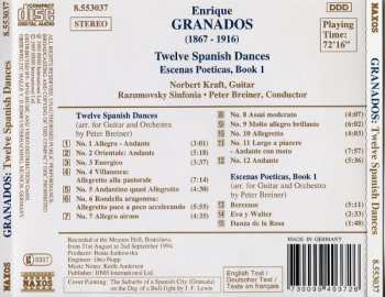 CD Enrique Granados: Twelve Spanish Dances / Escenas Poeticas, Book 1 315936