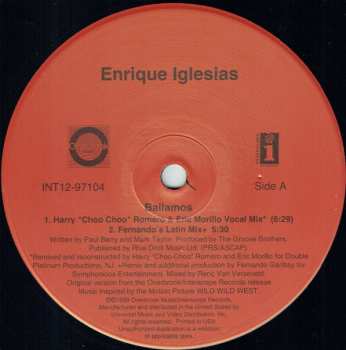 LP Enrique Iglesias: Bailamos (Remixes) 342761