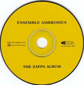 CD Ensemble Ambrosius: The Zappa Album 362380