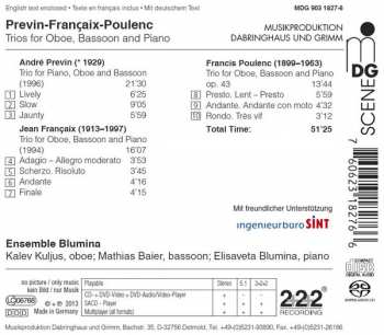 SACD Ensemble Blumina: Previn, Françaix, Poulenc 396167