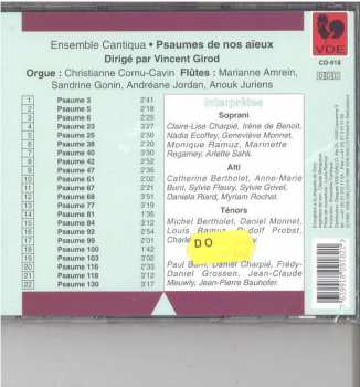 CD Ensemble Cantiqua: Psaumes de Nos Aïeux 261191