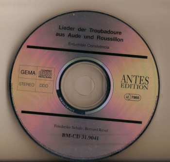 CD Ensemble Convivencia: Troubadoure 407792