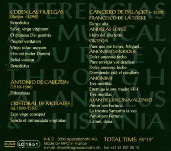 CD Ensemble Diferencias: Diferencias: A Journey Through Al-Andalus And Hispania 176541