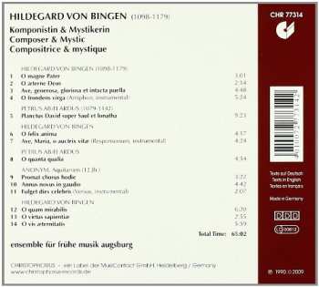 CD Ensemble Für Frühe Musik Augsburg: Komponistin & Mystikerin 306459