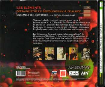 CD Ensemble Les Surprises: Les Eléments 320780
