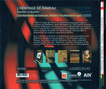 CD Ensemble Les Surprises: L'Héritage De Rameau 195441