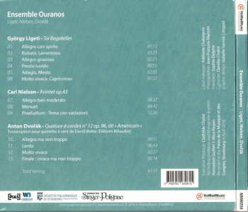 CD Ensemble Ouranos: Ligeti, Nielsen, Dvorak (Quintettes À Vent) 194953