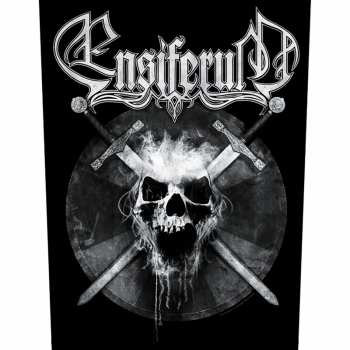 Merch Ensiferum: Zádová Nášivka Skull 